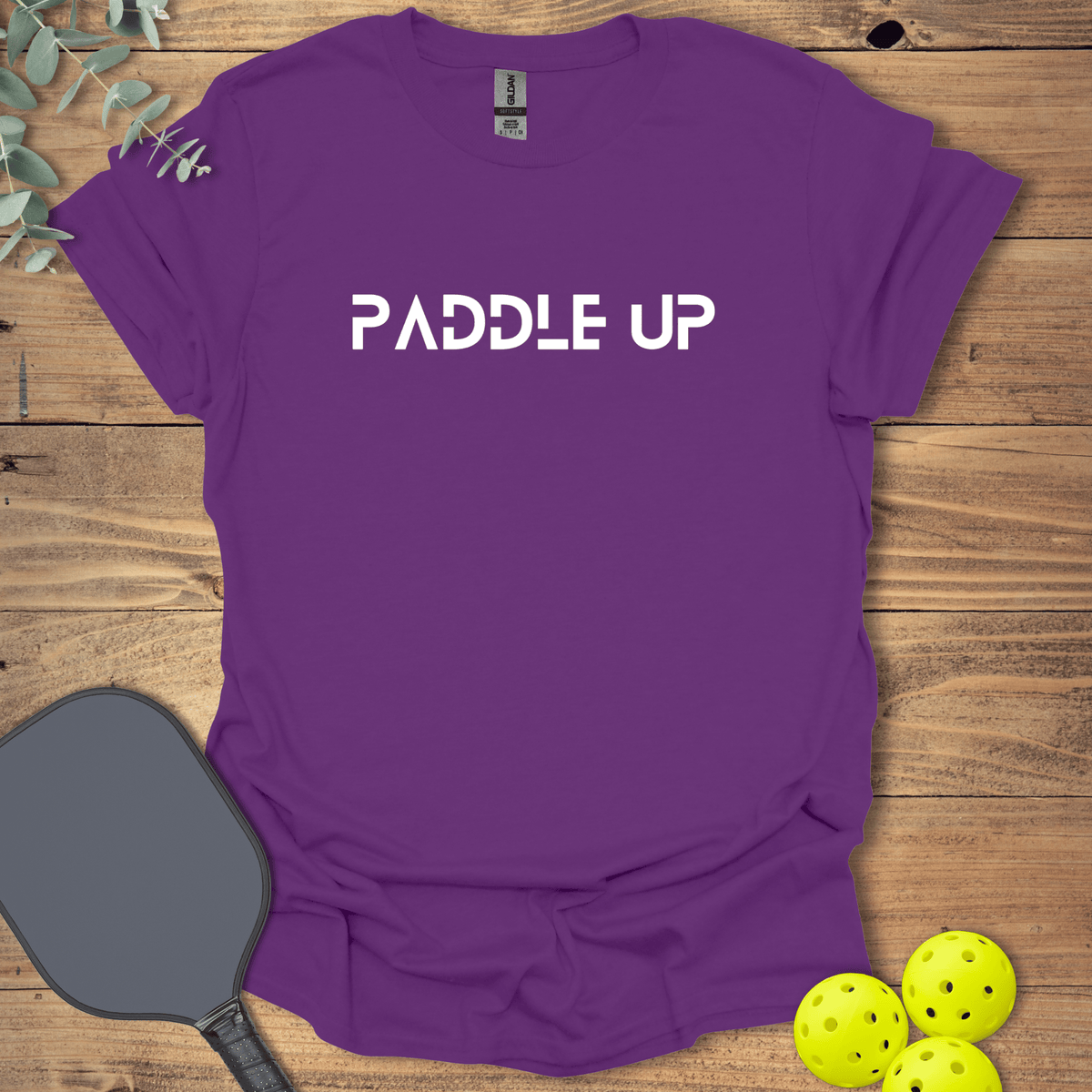 Paddle Up Pickleball T-Shirt - Graphic Tee - Gift for Pickleball Players - Unisex