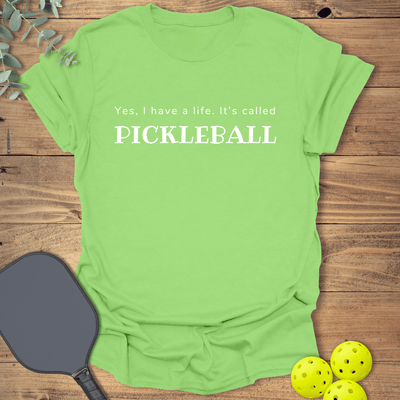 My Life is Pickleball T-Shirt - Graphic Tee - Gift for Pickleball Players - Unisex