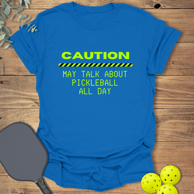 Talk About Pickleball T-Shirt - Graphic Tee - Gift for Pickleball Players - Unisex