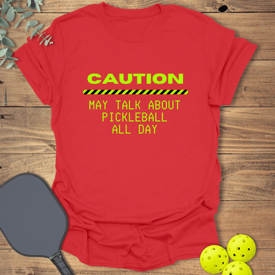 Talk About Pickleball T-Shirt - Graphic Tee - Gift for Pickleball Players - Unisex