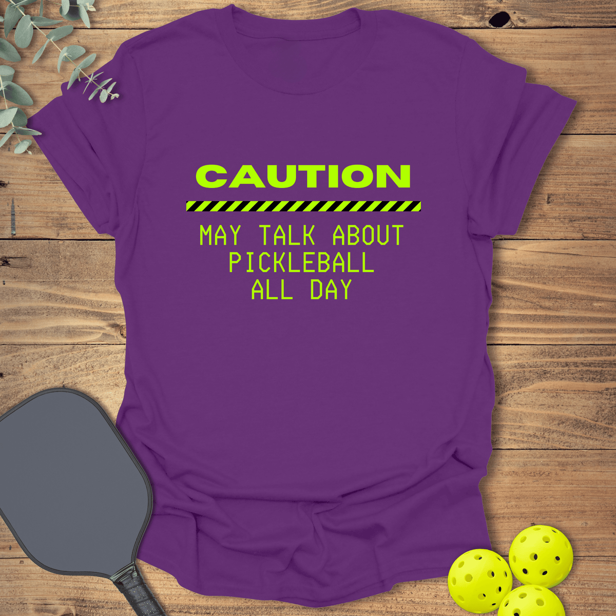 Talk About Pickleball T-Shirt - Graphic Tee - Gift for Pickleball Players - Unisex