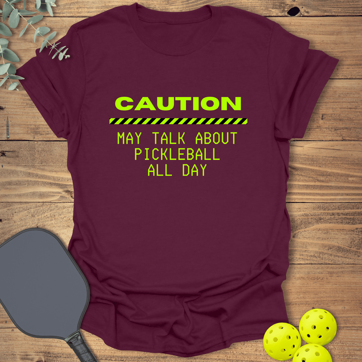 Talk About Pickleball T-Shirt - Graphic Tee - Gift for Pickleball Players - Unisex