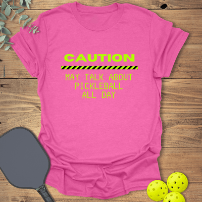 Talk About Pickleball T-Shirt - Graphic Tee - Gift for Pickleball Players - Unisex
