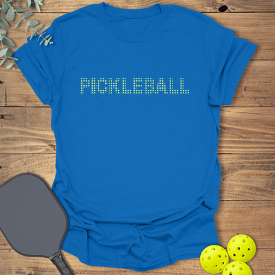 Pixels Pickleball T-Shirt - Graphic Tee - Gift for Pickleball Players - Unisex