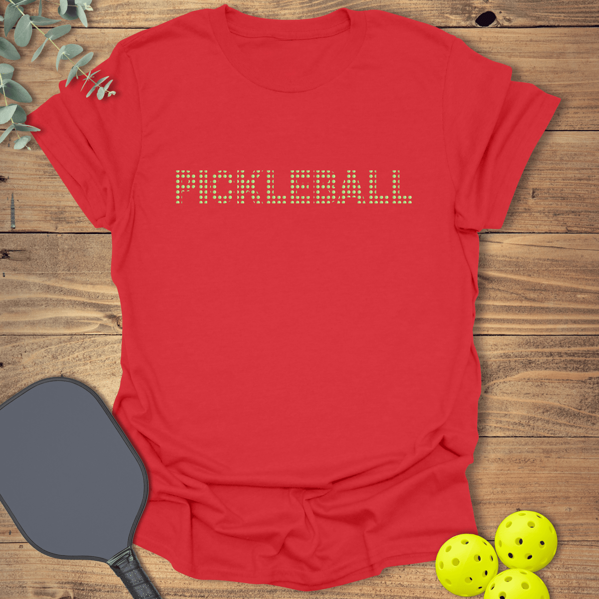 Pixels Pickleball T-Shirt - Graphic Tee - Gift for Pickleball Players - Unisex