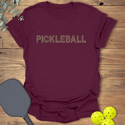 Pixels Pickleball T-Shirt - Graphic Tee - Gift for Pickleball Players - Unisex