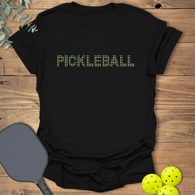 Pixels Pickleball T-Shirt - Graphic Tee - Gift for Pickleball Players - Unisex