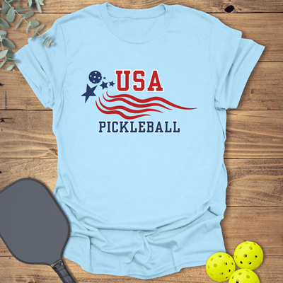 USA Pickleball T-Shirt - Graphic Tee - Gift for Pickleball Players - Unisex