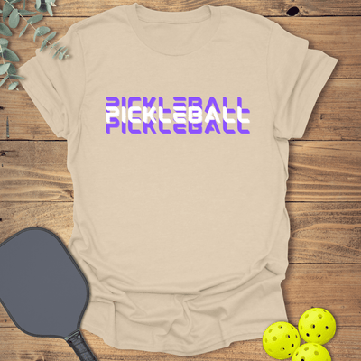 Split Text Pickleball T-Shirt - Graphic Tee - Gift for Pickleball Players - Unisex