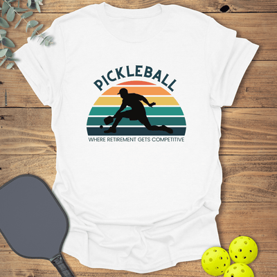 Retirement Pickleball T-Shirt - Graphic Tee - Gift for Pickleball Players - Unisex