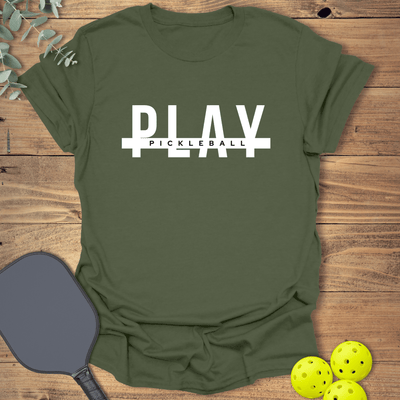 Play Pickleball T-Shirt - Graphic Tee - Gift for Pickleball Players - Unisex