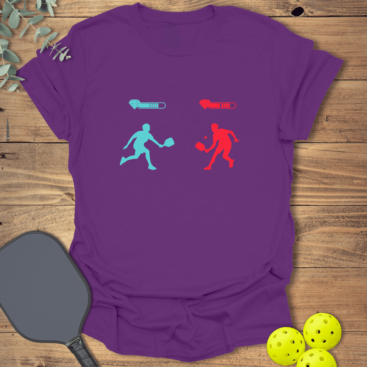 Pickleball Showdown T-Shirt - Graphic Tee - Gift for Pickleball Players - Unisex