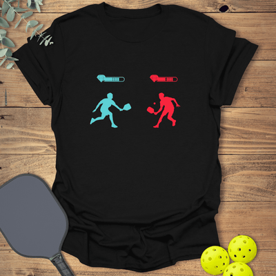Pickleball Showdown T-Shirt - Graphic Tee - Gift for Pickleball Players - Unisex