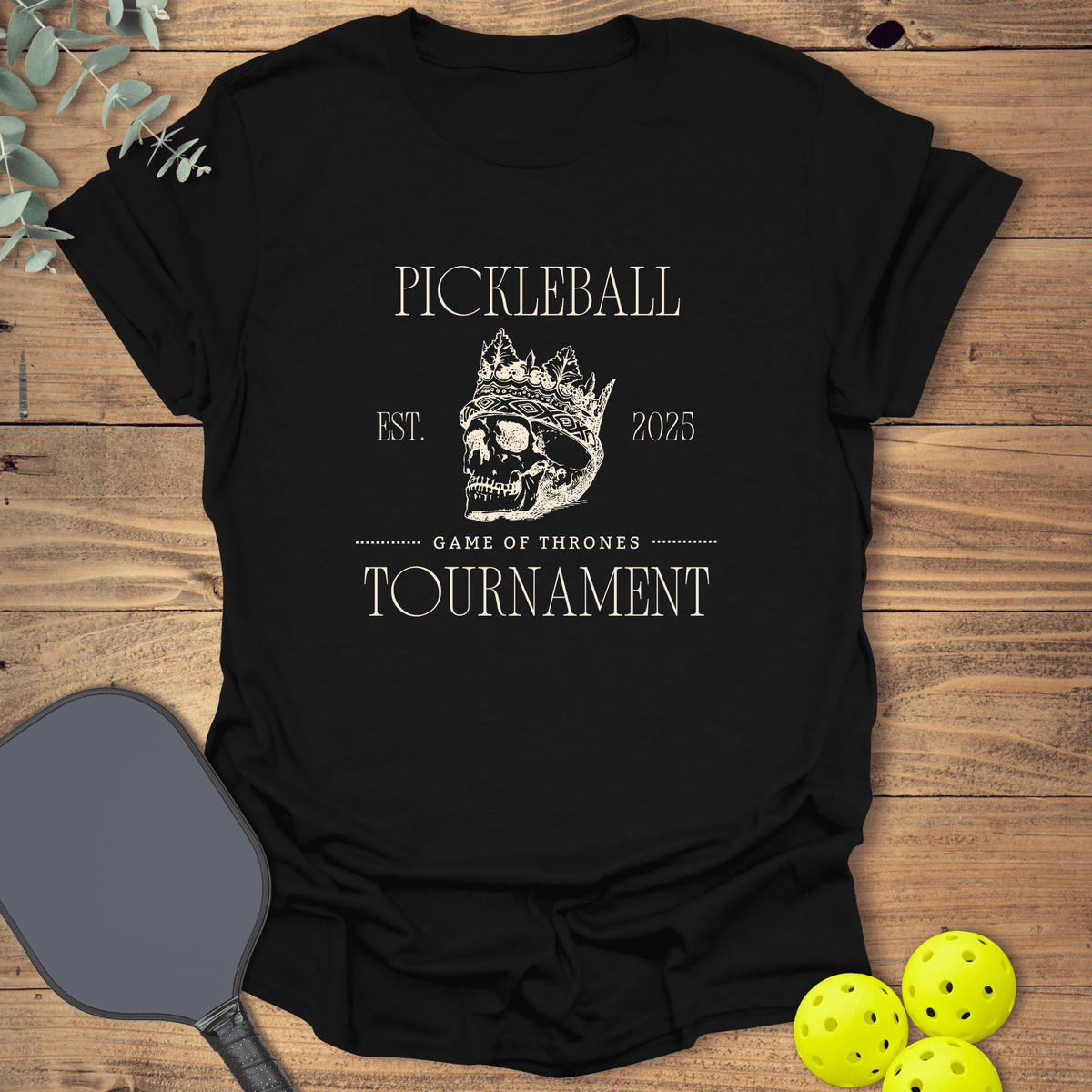 Game of Thrones Pickleball T-Shirt - Graphic Tee - Gift for Pickleball Players - Unisex