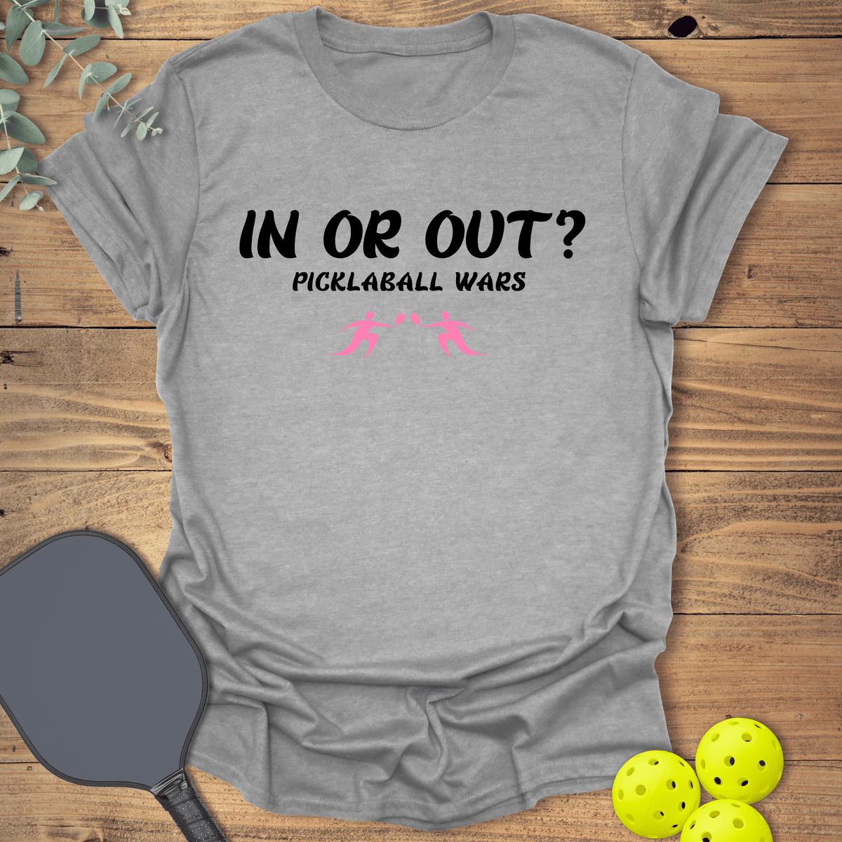 Pickleball Wars T-Shirt - Graphic Tee - Gift for Pickleball Players - Unisex