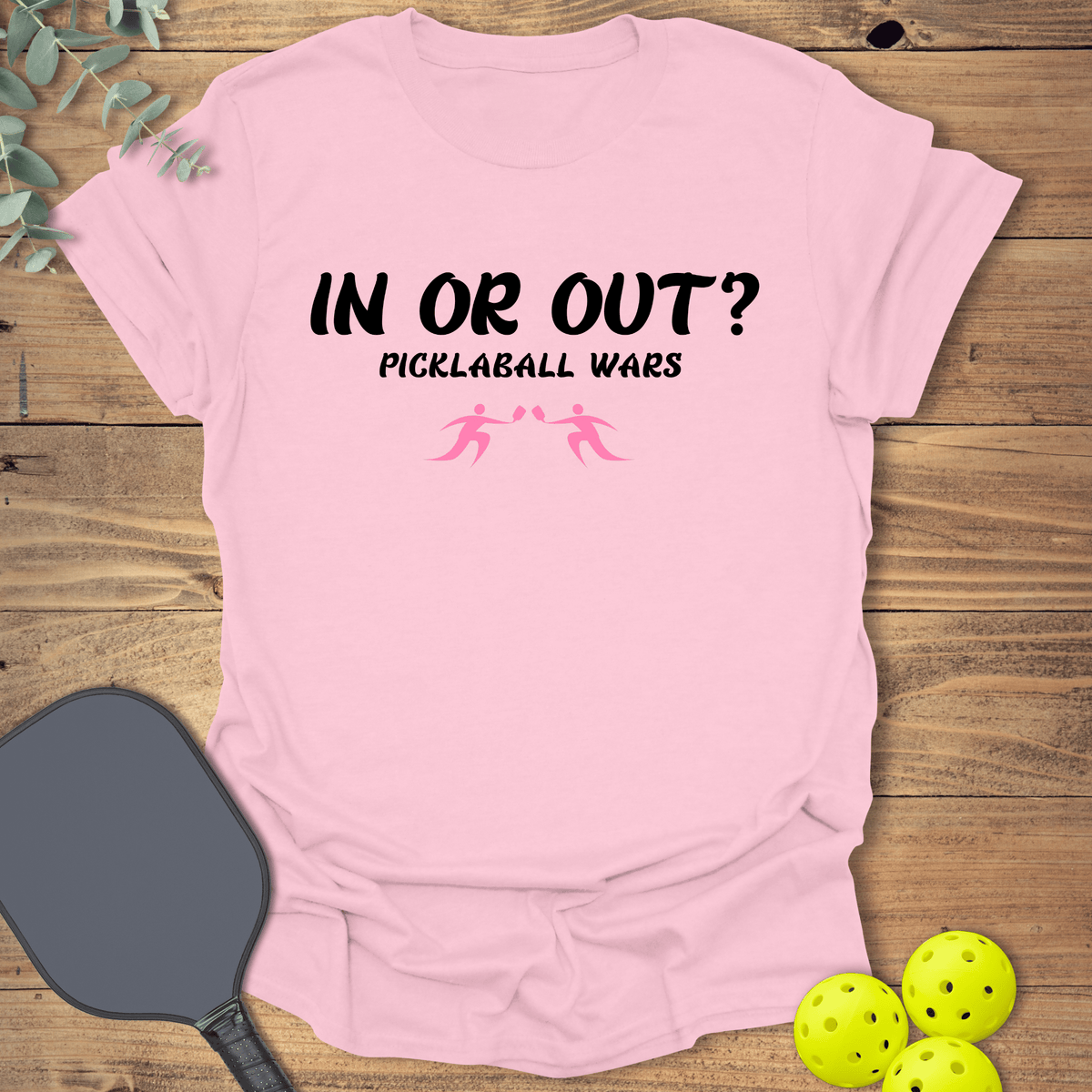 Pickleball Wars T-Shirt - Graphic Tee - Gift for Pickleball Players - Unisex