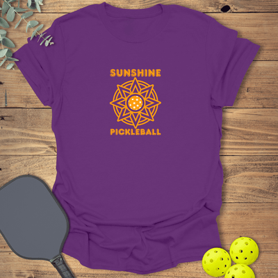 Sunshine Pickleball T-Shirt - Graphic Tee - Gift for Pickleball Players - Unisex