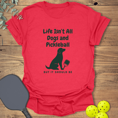 Labrador Pickleball T-Shirt - Graphic Tee - Gift for Pickleball Players - Unisex