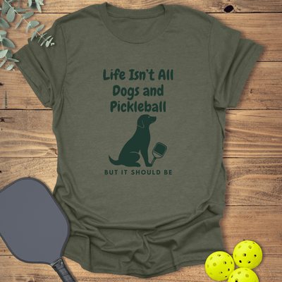 Labrador Pickleball T-Shirt - Graphic Tee - Gift for Pickleball Players - Unisex