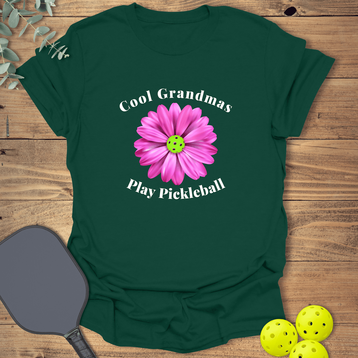 Cool Grandmas Pickleball T-Shirt - Graphic Tee - Gift for Pickleball Players - Unisex
