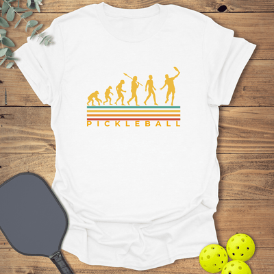 Pickleball Evolution T-Shirt - Graphic Tee - Gift for Pickleball Players - Unisex