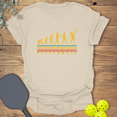 Pickleball Evolution T-Shirt - Graphic Tee - Gift for Pickleball Players - Unisex