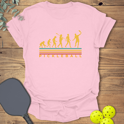 Pickleball Evolution T-Shirt - Graphic Tee - Gift for Pickleball Players - Unisex