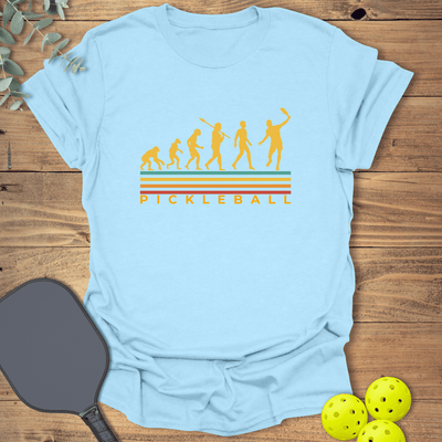 Pickleball Evolution T-Shirt - Graphic Tee - Gift for Pickleball Players - Unisex
