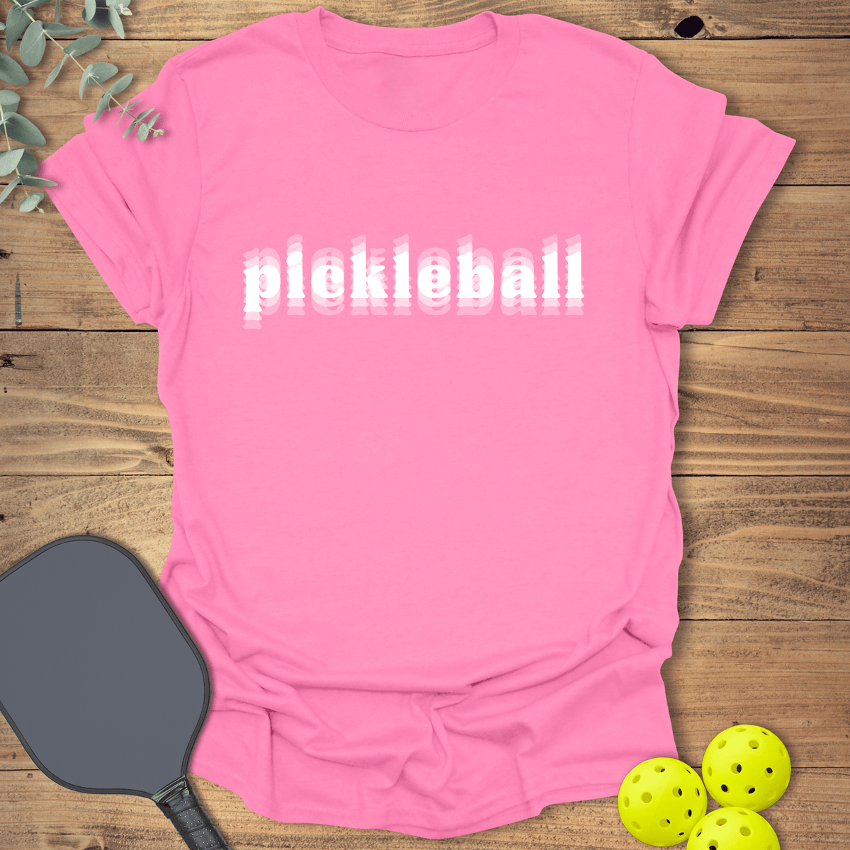 Blurry Pickleball T-Shirt - Graphic Tee - Gift for Pickleball Players - Unisex