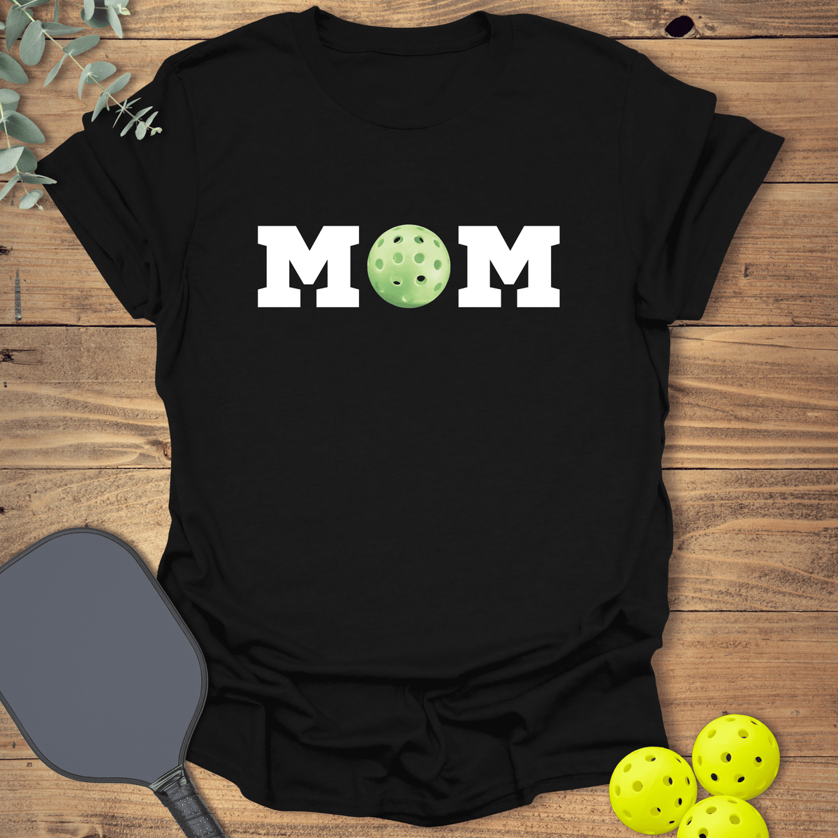 Mom Pickleball T-Shirt - Graphic Tee - Gift for Pickleball Players - Unisex