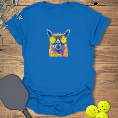 Llama Plink Pickleball T-Shirt - Graphic Tee - Gift for Pickleball Players - Unisex