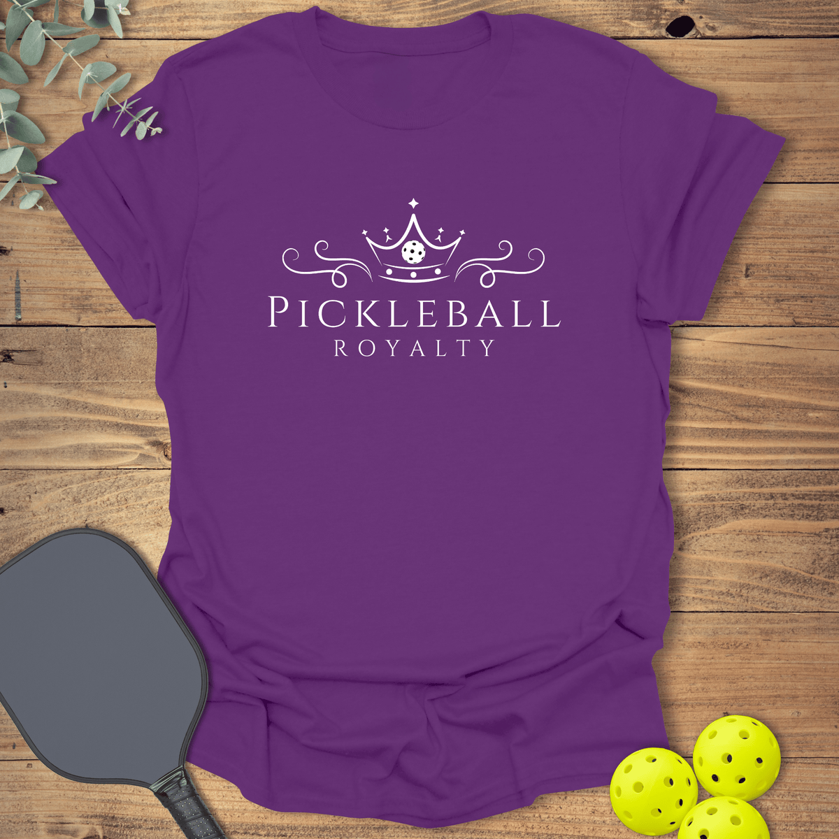 Pickleball Royalty T-Shirt - Graphic Tee - Gift for Pickleball Players - Unisex