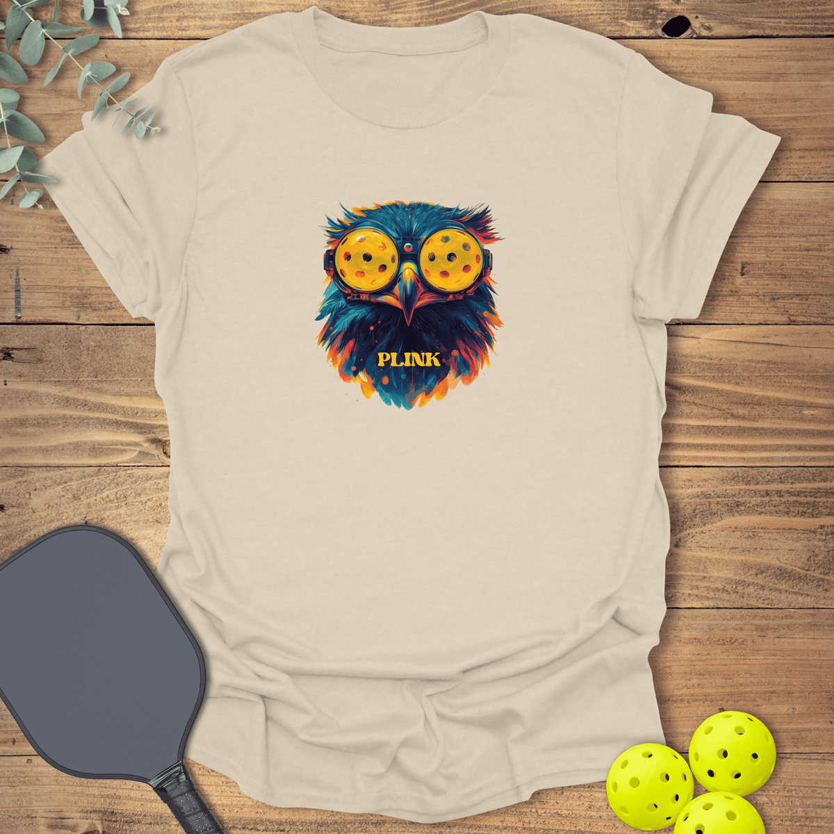 Pickleball Hawk T-Shirt - Graphic Tee - Gift for Pickleball Players - Unisex