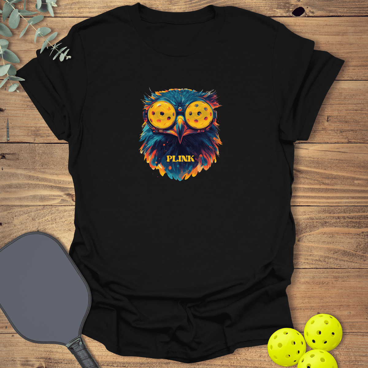 Pickleball Hawk T-Shirt - Graphic Tee - Gift for Pickleball Players - Unisex