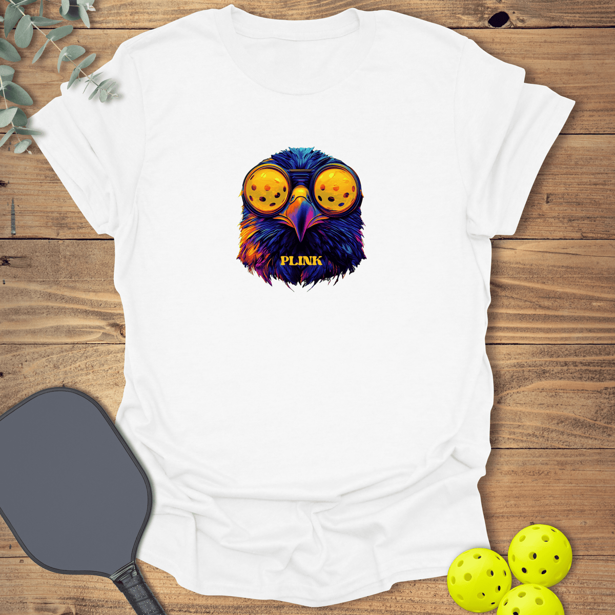 Pickleball Eagle T-Shirt - Graphic Tee - Gift for Pickleball Players - Unisex