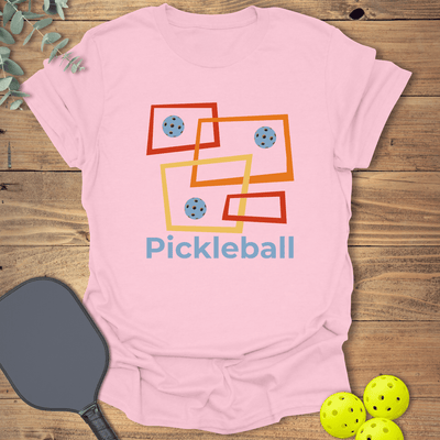 Retro Boxes Pickleball T-Shirt - Graphic Tee - Gift for Pickleball Players - Unisex
