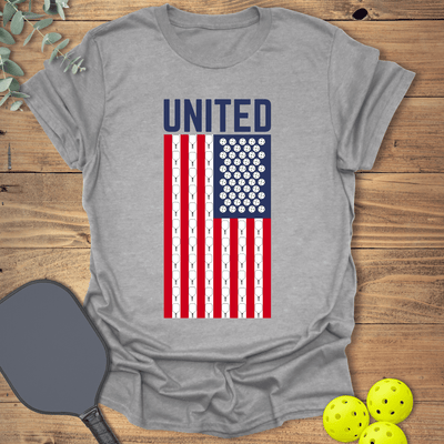 United Pickleball T-Shirt - Graphic Tee - Gift for Pickleball Players - Unisex