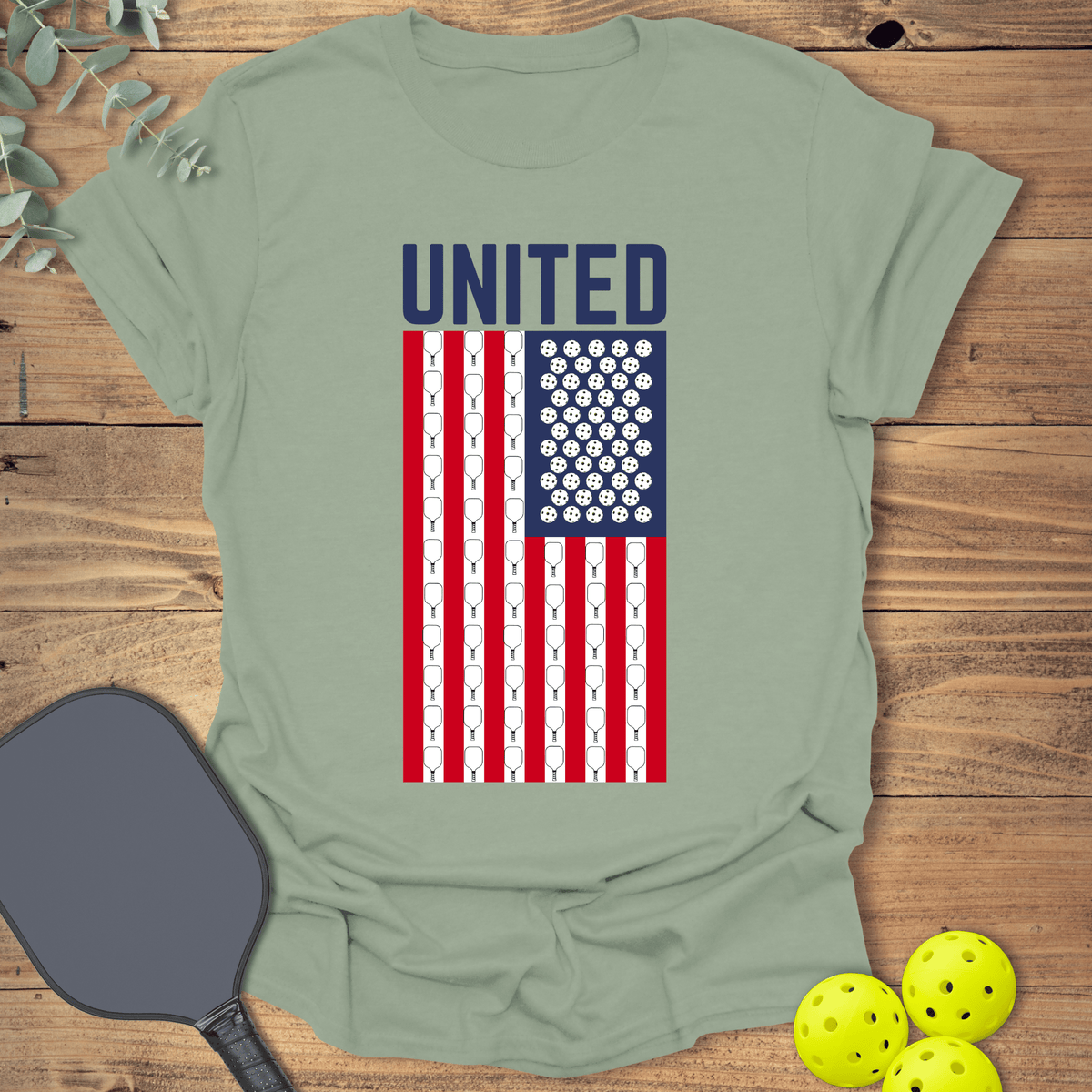 United Pickleball T-Shirt - Graphic Tee - Gift for Pickleball Players - Unisex