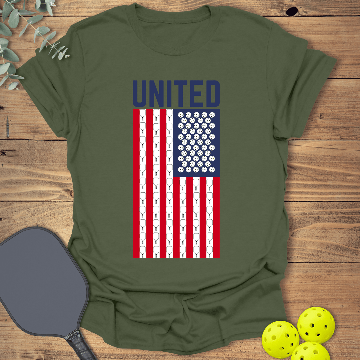 United Pickleball T-Shirt - Graphic Tee - Gift for Pickleball Players - Unisex