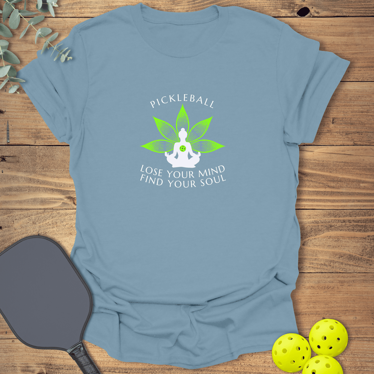 Find Your Soul Pickleball T-Shirt - Graphic Tee - Gift for Pickleball Players - Unisex