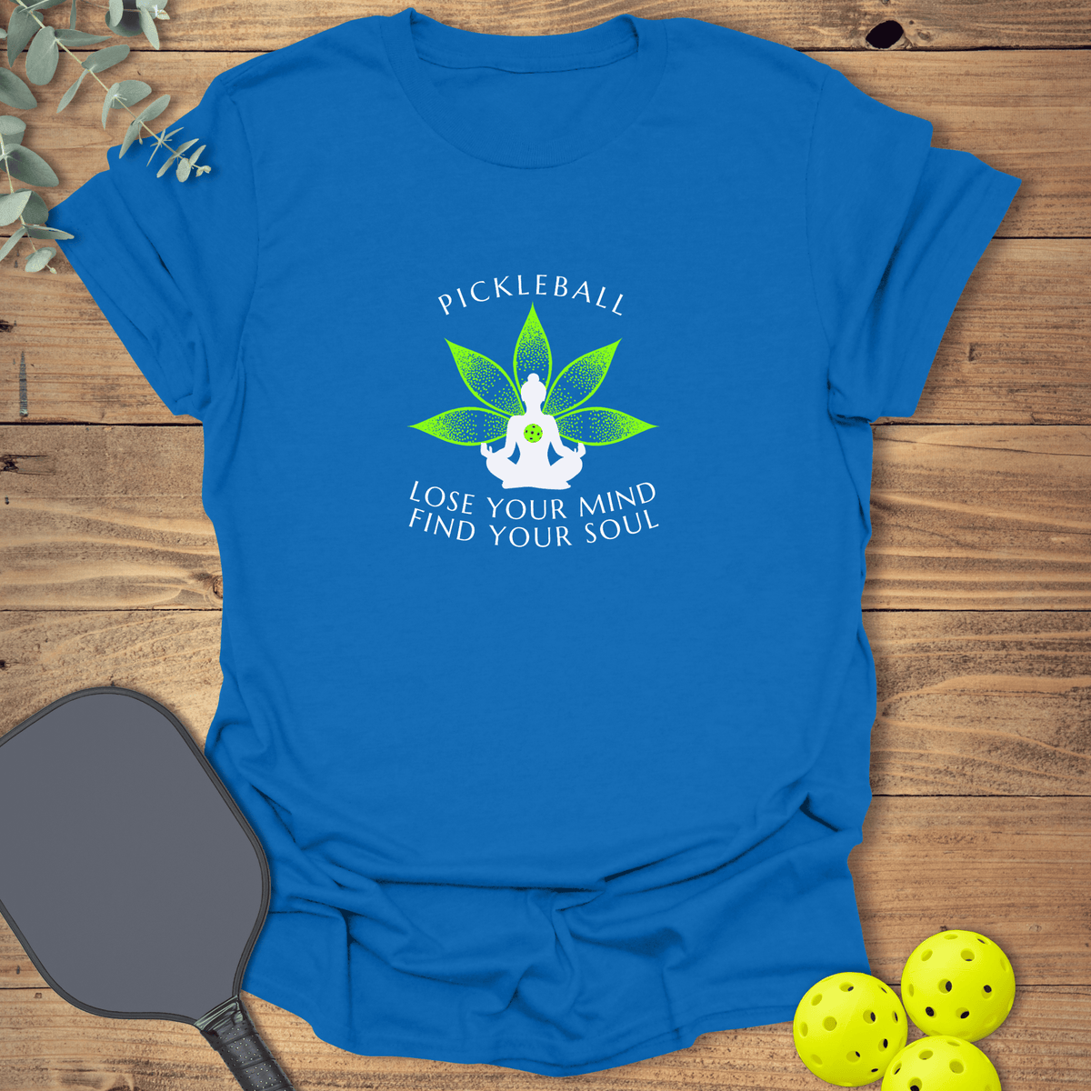 Find Your Soul Pickleball T-Shirt - Graphic Tee - Gift for Pickleball Players - Unisex