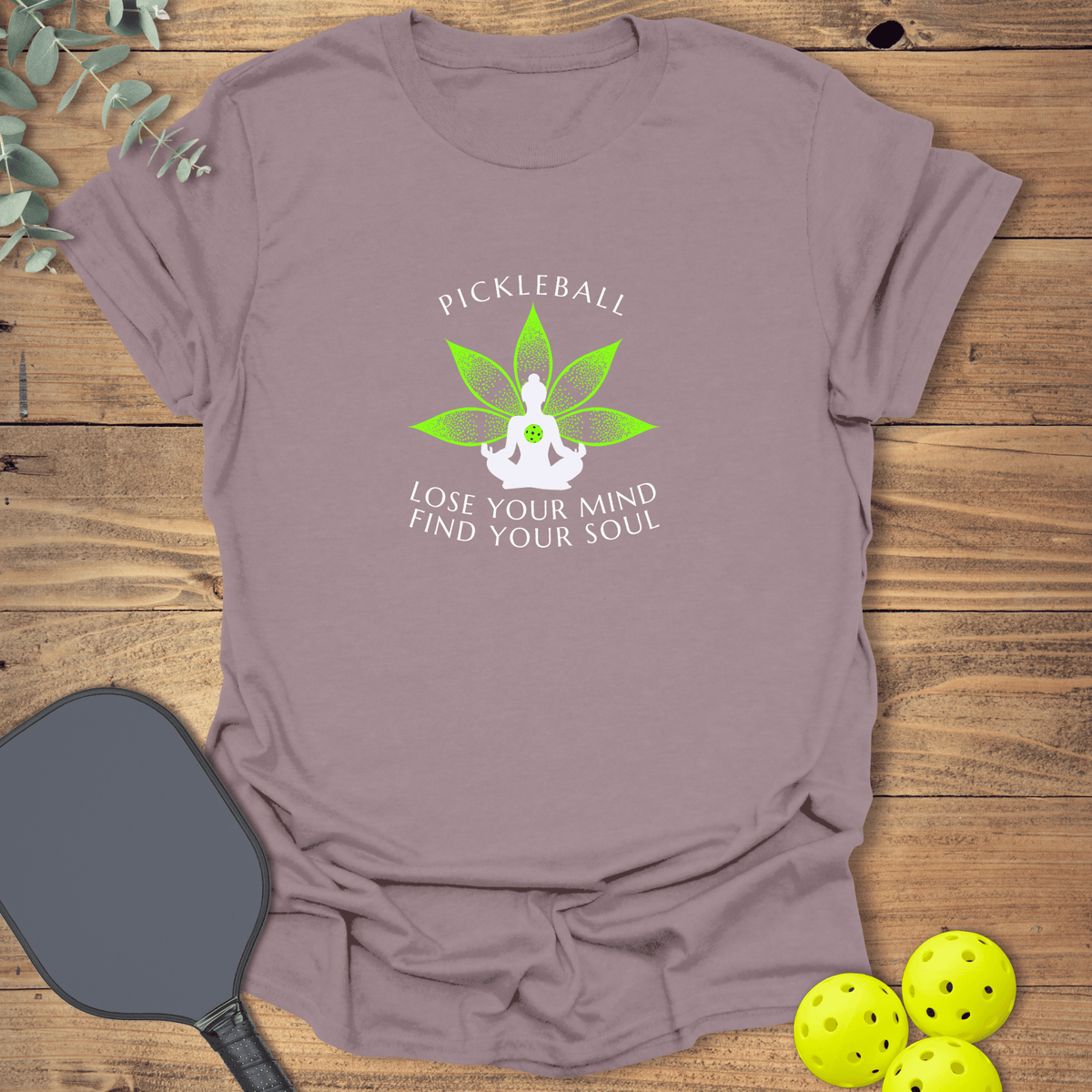 Find Your Soul Pickleball T-Shirt - Graphic Tee - Gift for Pickleball Players - Unisex