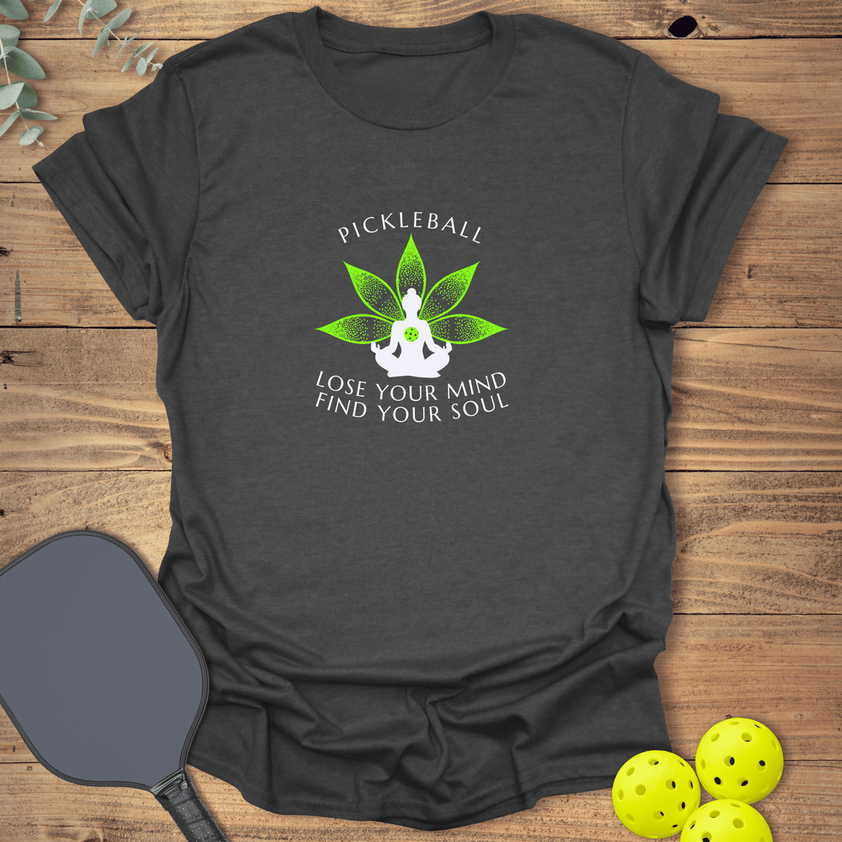 Find Your Soul Pickleball T-Shirt - Graphic Tee - Gift for Pickleball Players - Unisex