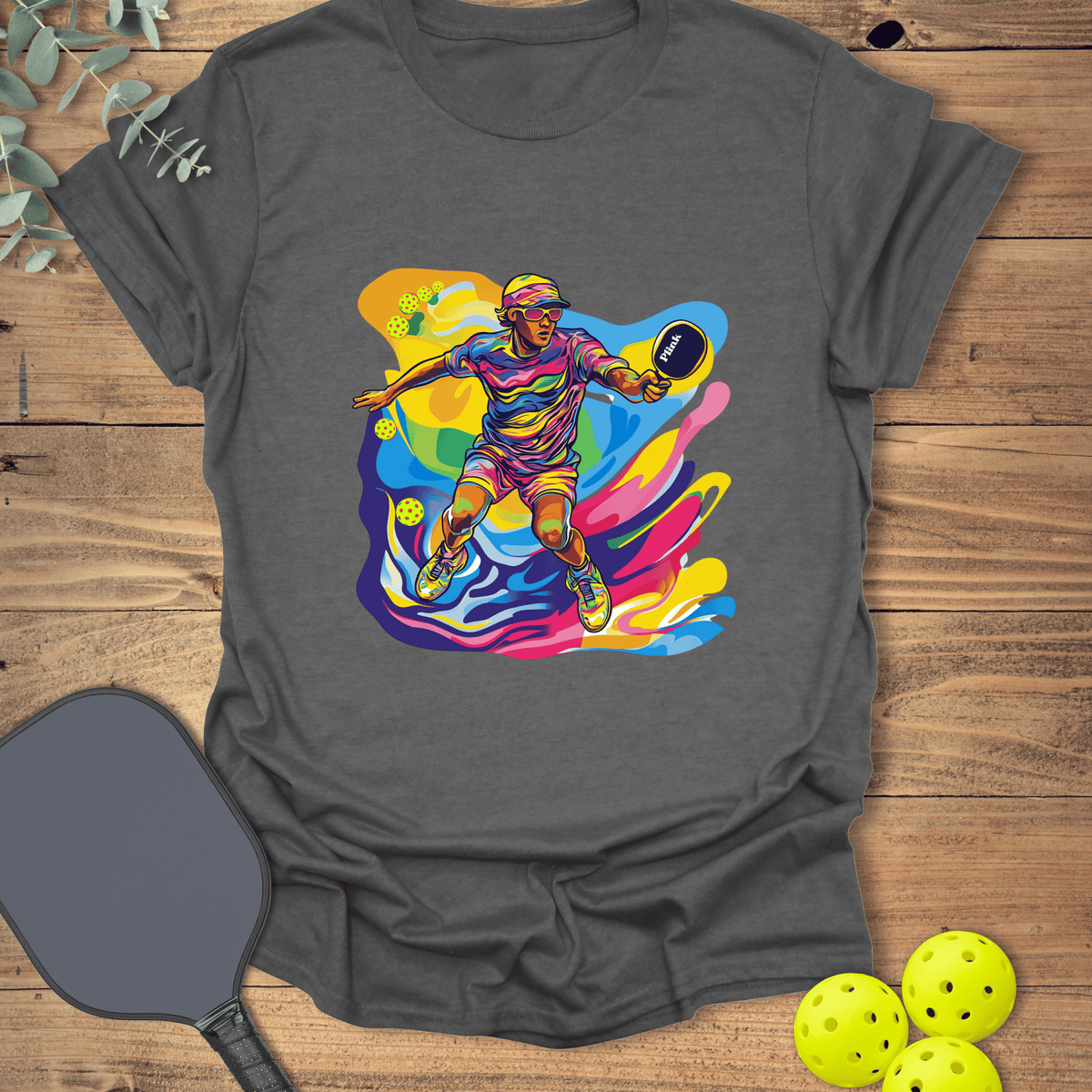 Colorful Player T-Shirt - Graphic Tee - Unisex