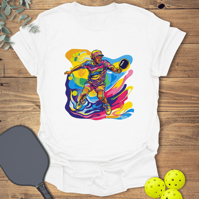 Colorful Player T-Shirt - Graphic Tee - Unisex