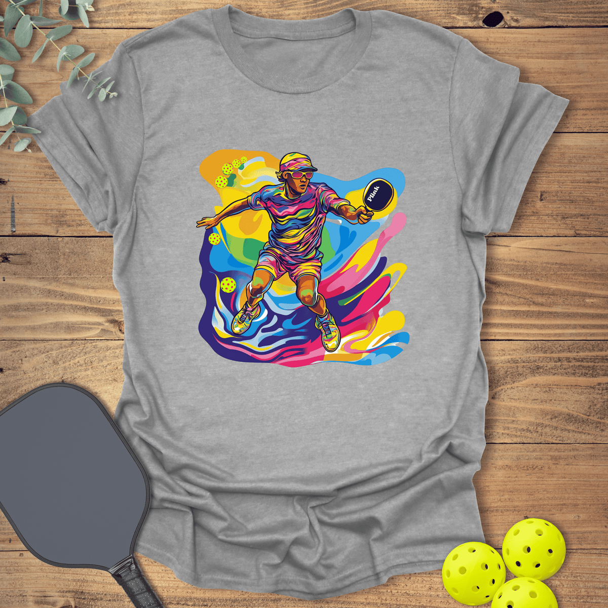 Colorful Player T-Shirt - Graphic Tee - Unisex