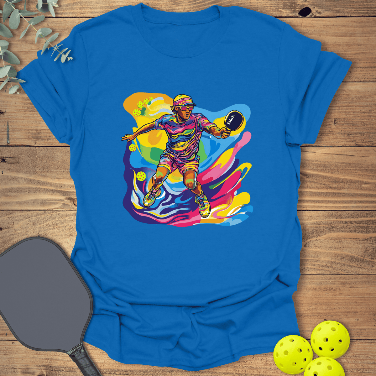 Colorful Player T-Shirt - Graphic Tee - Unisex