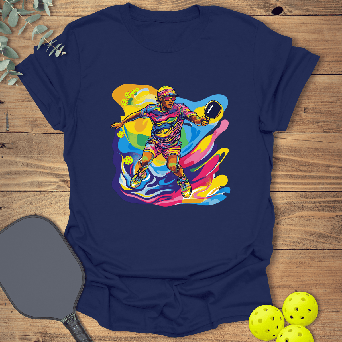 Colorful Player T-Shirt - Graphic Tee - Unisex