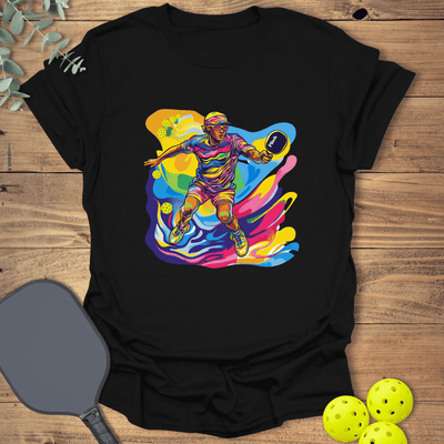 Colorful Player T-Shirt - Graphic Tee - Unisex