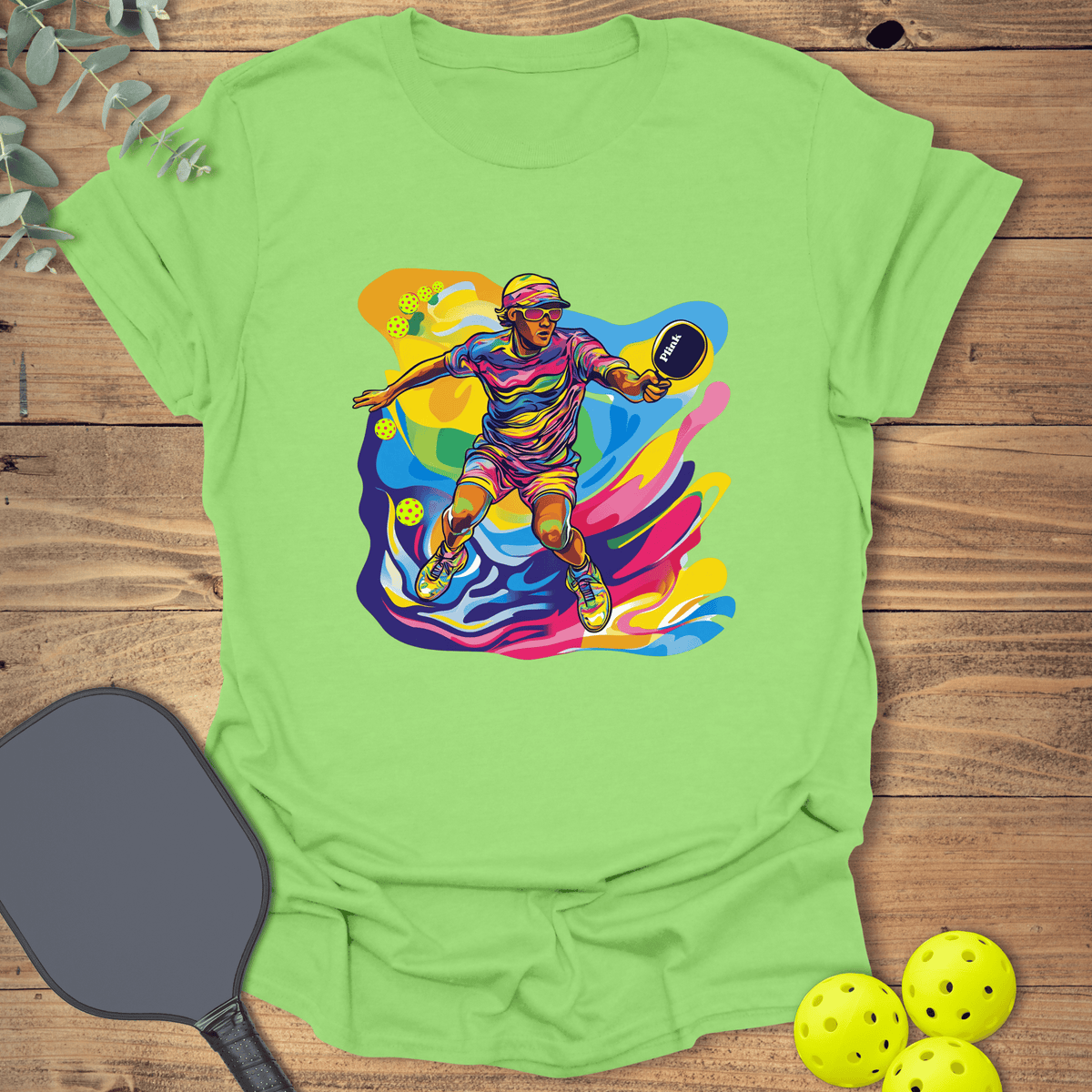 Colorful Player T-Shirt - Graphic Tee - Unisex